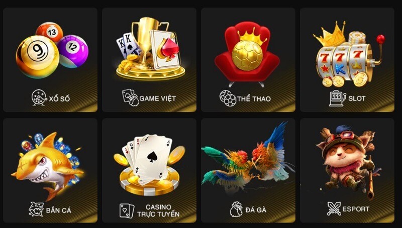 Kho game nhà cái 888b đồ sộ, đa màu sắc